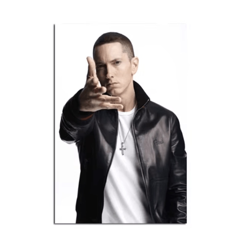 Eminem Rap Music Wall Art Hip Hop Canvas Print Poster 5