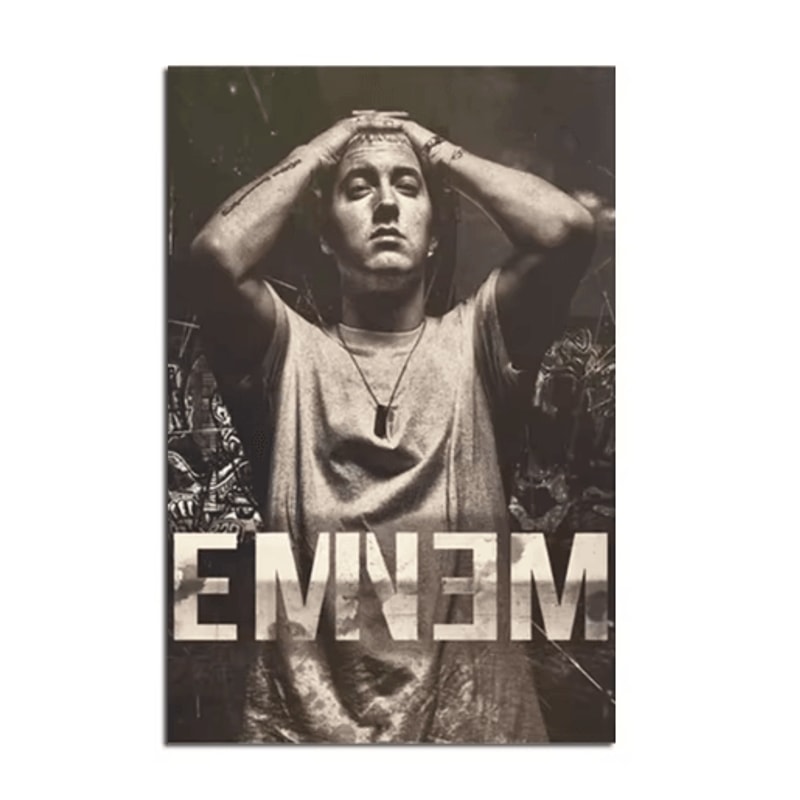 Eminem Rap Music Wall Art Hip Hop Canvas Print Poster 7