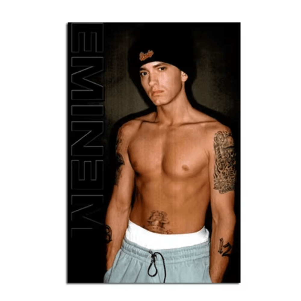 Eminem Rap Music Wall Art Hip Hop Canvas Print Poster 8