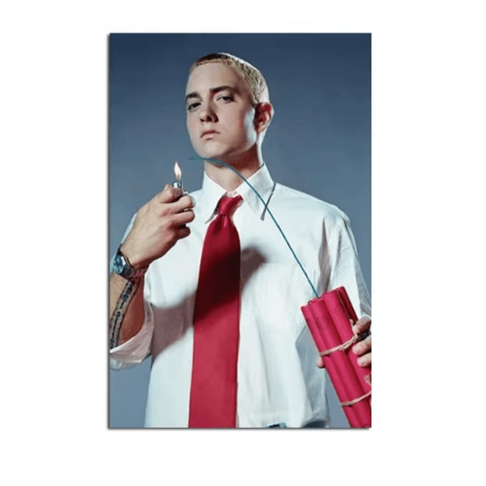 Eminem Rap Music Wall Art Hip Hop Canvas Print Poster 9