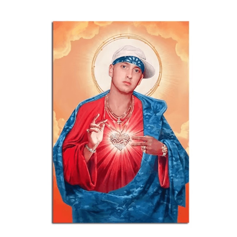 Eminem Rap Music Wall Art Hip Hop Canvas Print Poster 15