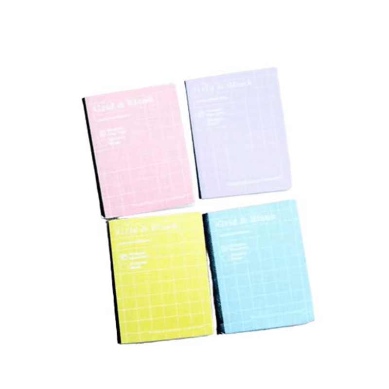 Mini Dollhouse Exercise Books Set 112 Scale Study Room Accessories 4pcs 0
