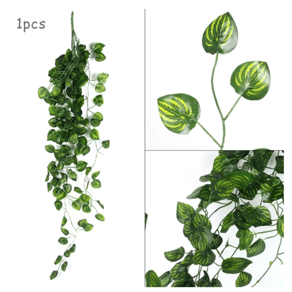 Artificial Ivy Garland Wall Decor 90cm Hanging Green Vine Plant 7