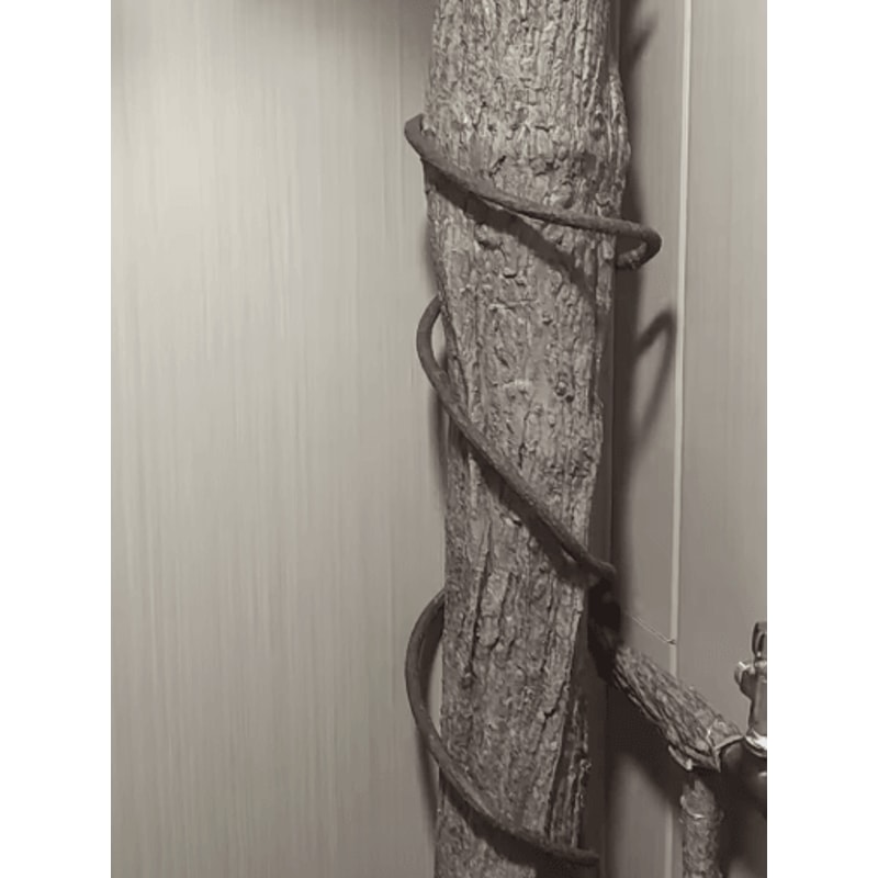 Artificial Tree Bark Column Cover Realistic Garden Pillar Wall Decor 4