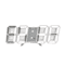 3D LED Digital Clock Voice Activated Luminous Silent Alarm Desk Clock 1