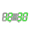 3D LED Digital Clock Voice Activated Luminous Silent Alarm Desk Clock 2