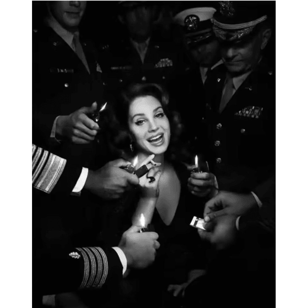 Lana Del Rey Aesthetic Poster Album Cover Canvas Wall Art 15