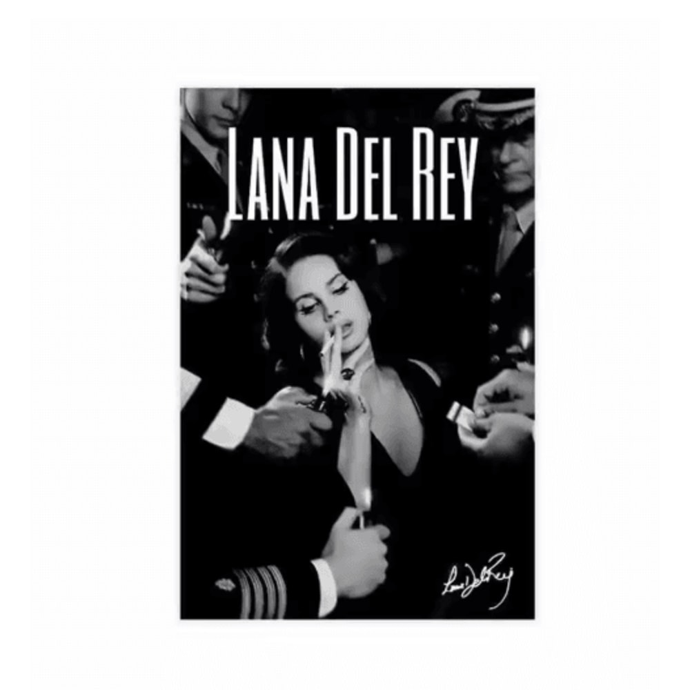 Lana Del Rey Aesthetic Poster Album Cover Canvas Wall Art 16