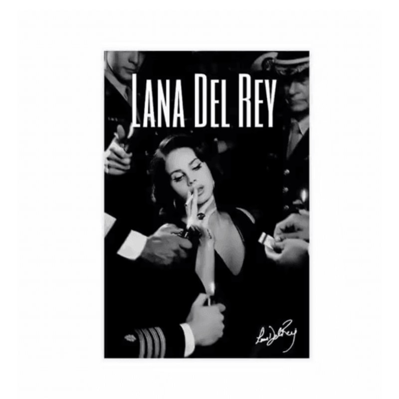 Lana Del Rey Aesthetic Poster Album Cover Canvas Wall Art 16