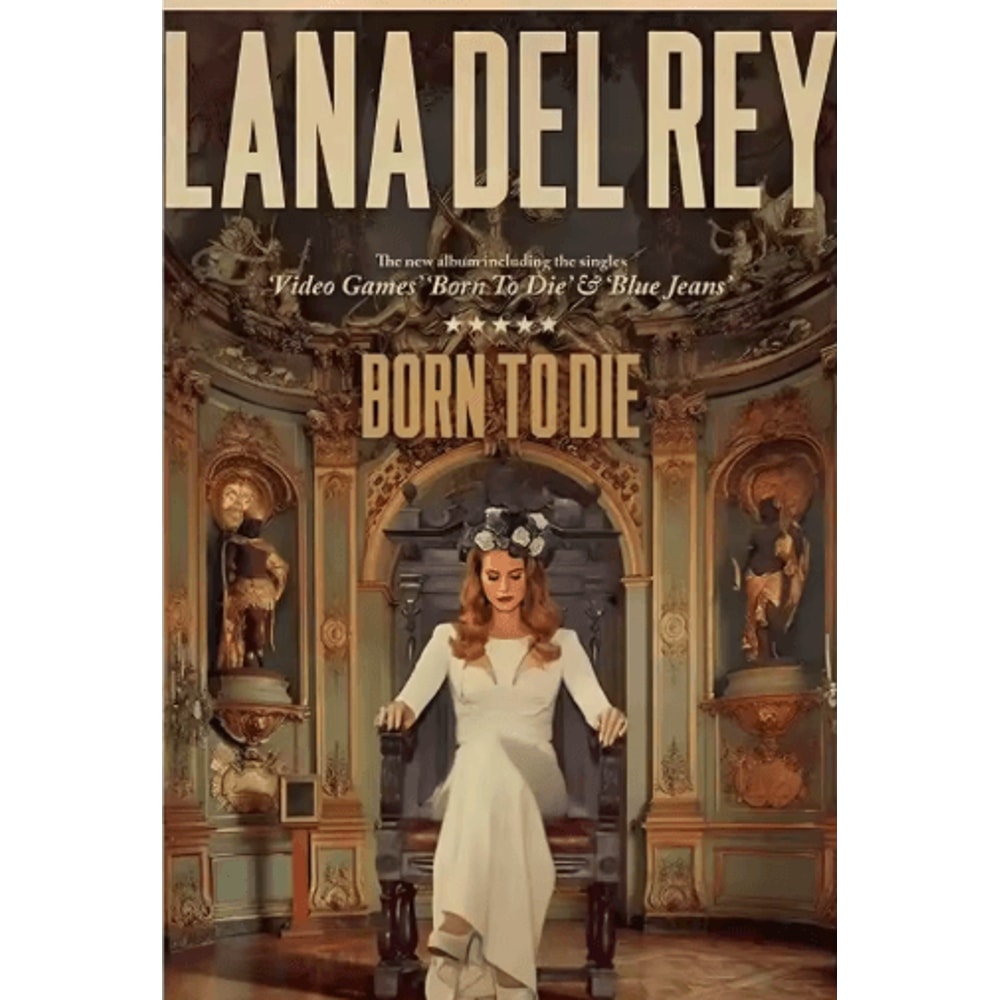 Lana Del Rey Aesthetic Poster Album Cover Canvas Wall Art 7