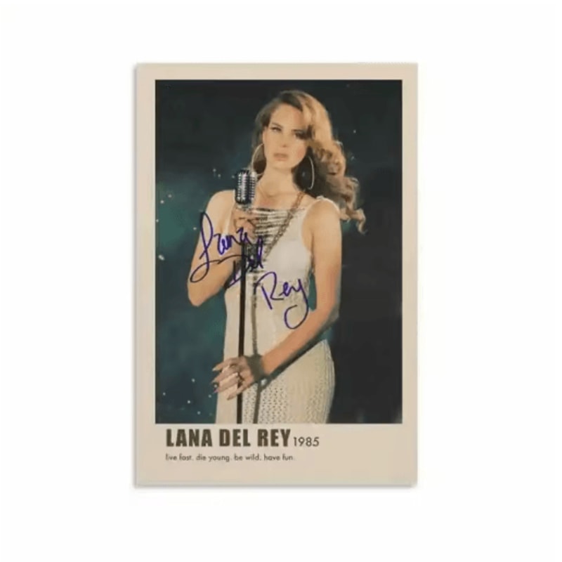 Lana Del Rey Aesthetic Poster Album Cover Canvas Wall Art 8