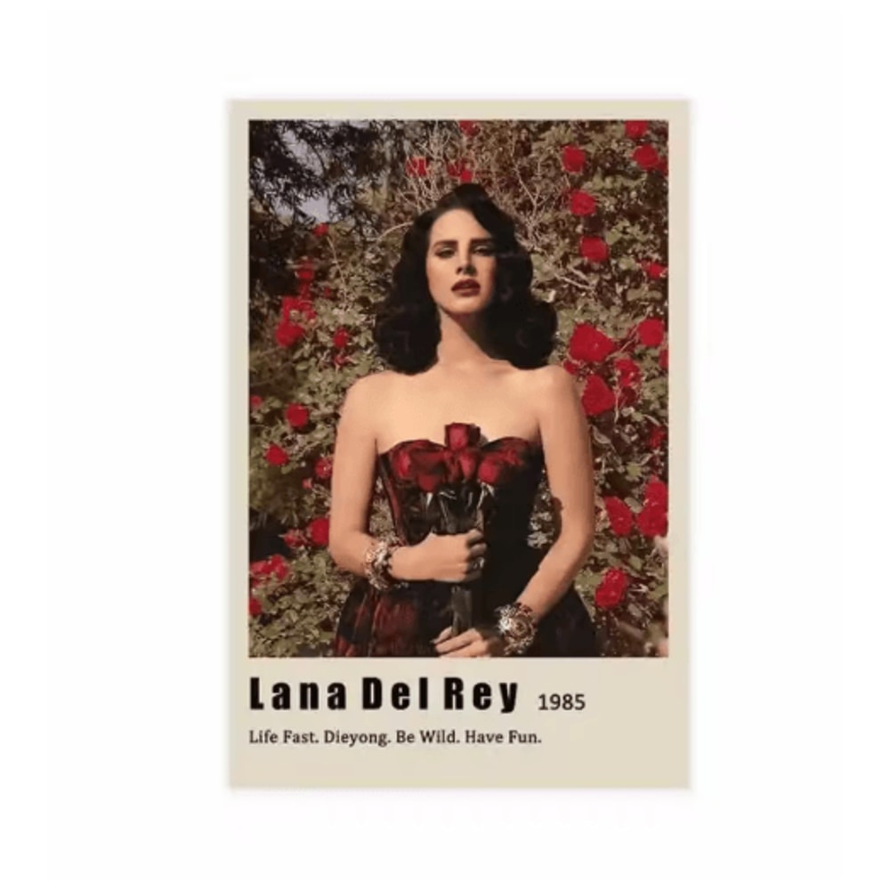 Lana Del Rey Aesthetic Poster Album Cover Canvas Wall Art 9