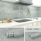Marble Self Adhesive Wallpaper Waterproof OilProof Kitchen Peel Stick Film 10M X 80CM 13