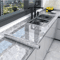 Marble Self Adhesive Wallpaper Waterproof OilProof Kitchen Peel Stick Film 10M X 80CM 18