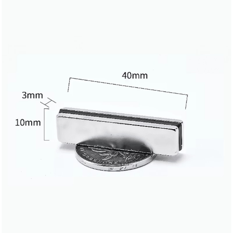 N52 Neodymium Square Magnets Heavy Duty Strong Magnetic Blocks N10pcs 10