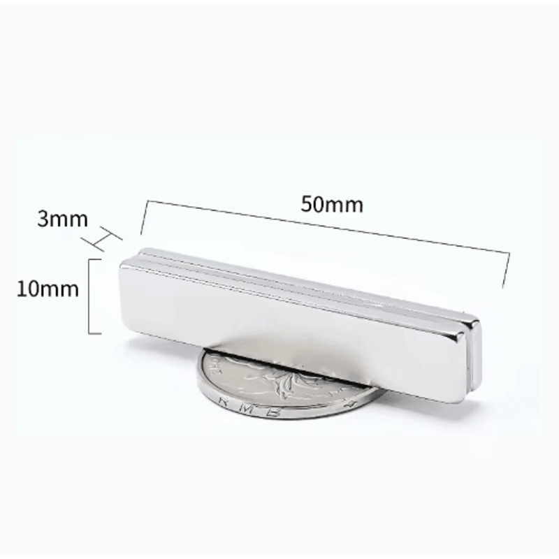 N52 Neodymium Square Magnets Heavy Duty Strong Magnetic Blocks N10pcs 3