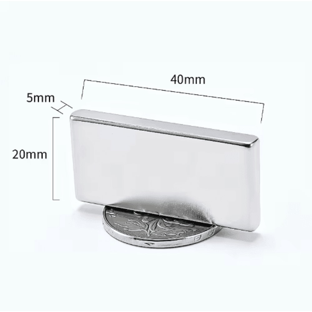 N52 Neodymium Square Magnets Heavy Duty Strong Magnetic Blocks N10pcs 6