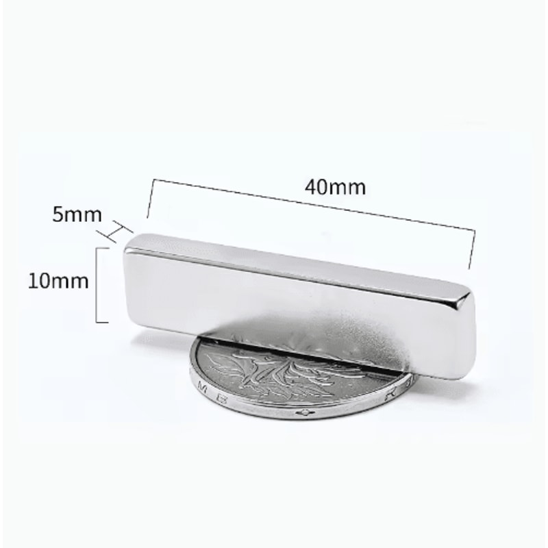 N52 Neodymium Square Magnets Heavy Duty Strong Magnetic Blocks N10pcs 9
