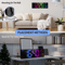 16 Large LED Digital Wall Clock RGB Display With Remote Temperature 3