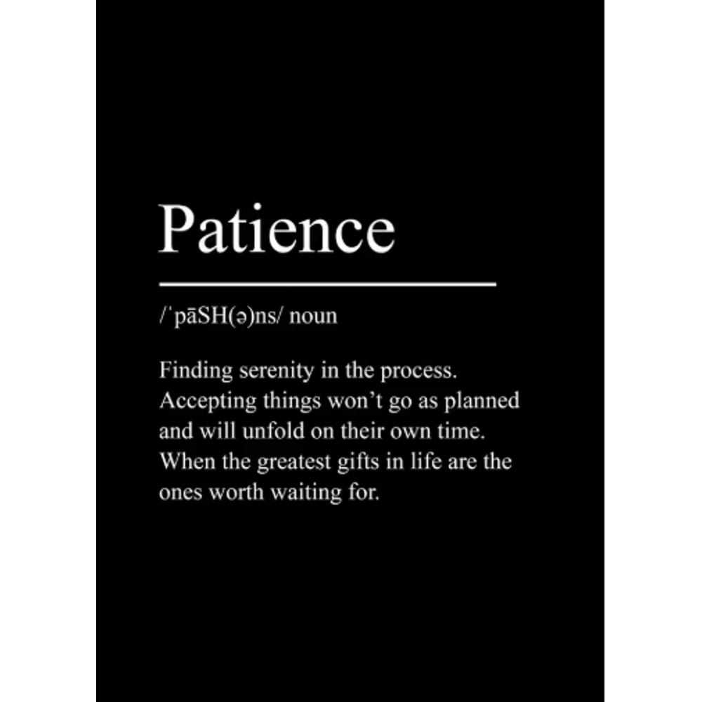 Minimalist Success Mindset Poster Black Typography Inspirational Wall Art 18