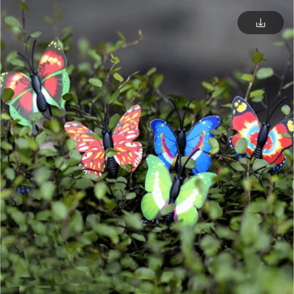 Mini Animal Figurines Set Cute Fairy Garden Bonsai Miniature Decor 9