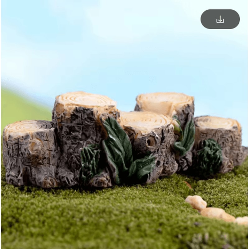 Mini Animal Figurines Set Cute Fairy Garden Bonsai Miniature Decor 11