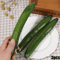 Realistic Fake Cucumber Set Lifelike Kitchen Decoration Display Props 3PCS 2