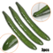 Realistic Fake Cucumber Set Lifelike Kitchen Decoration Display Props 3PCS 4