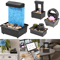LED Tabletop Water Fountain Mini Desktop Fountain With USB Power 0