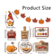 Farmhouse Fall Tiered Tray Decor Set Pumpkin Spice Autumn Centerpiece Accents 1