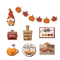 Farmhouse Fall Tiered Tray Decor Set Pumpkin Spice Autumn Centerpiece Accents 4