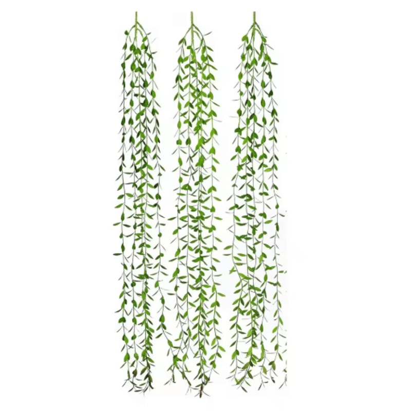 Artificial Ivy Garland With LED Lights Fake Hanging Plants For Wall Decoration 3