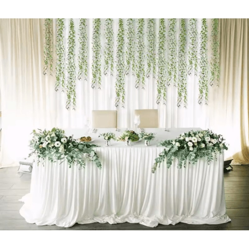 Artificial Ivy Garland With LED Lights Fake Hanging Plants For Wall Decoration 7