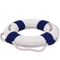 Mediterranean Nautical Lifebuoy Wall Decor Coastal Living Room Ornament 10