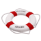 Mediterranean Nautical Lifebuoy Wall Decor Coastal Living Room Ornament 2