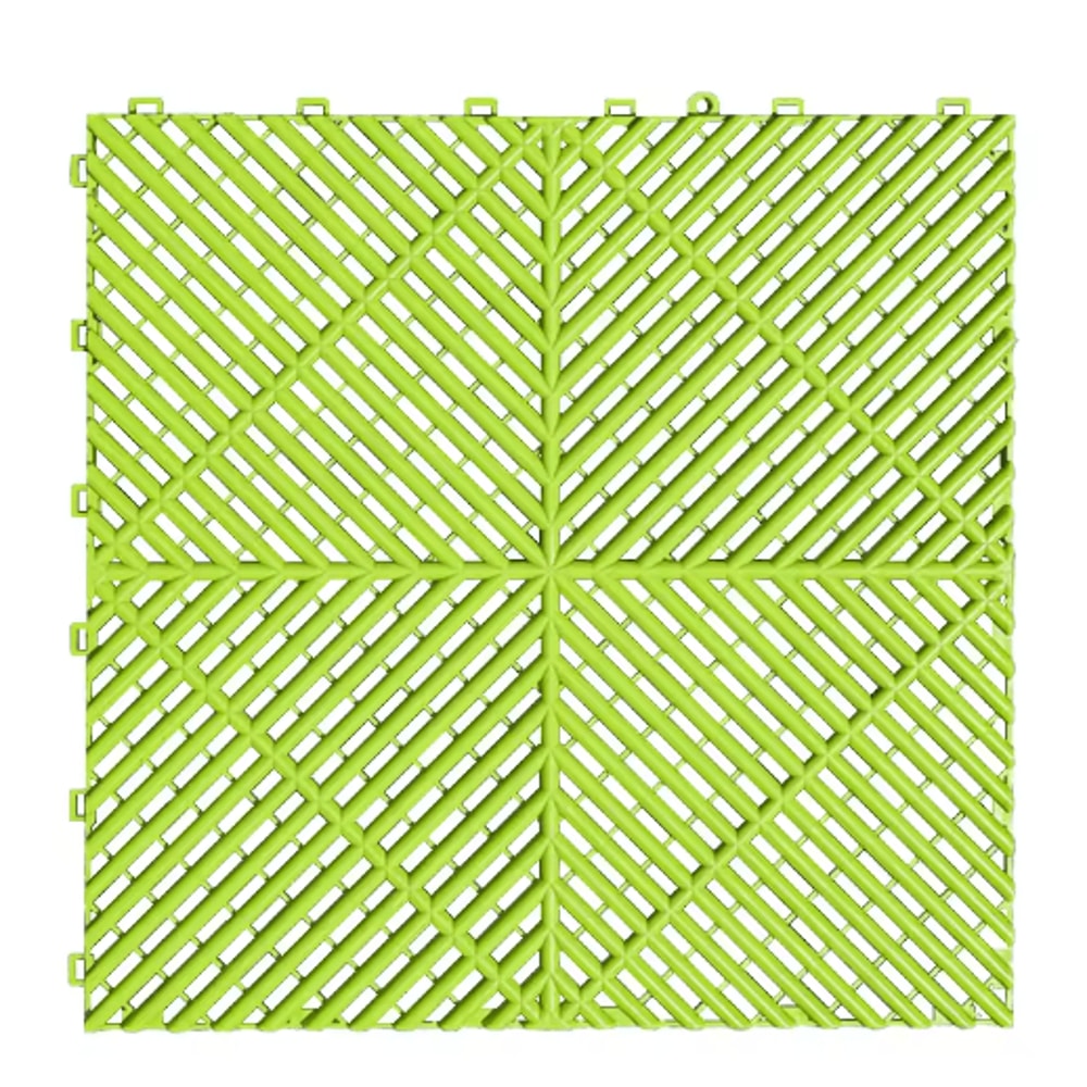 Interlocking Garage Floor Tiles Vented Modular Flooring For Outdoor Events 6