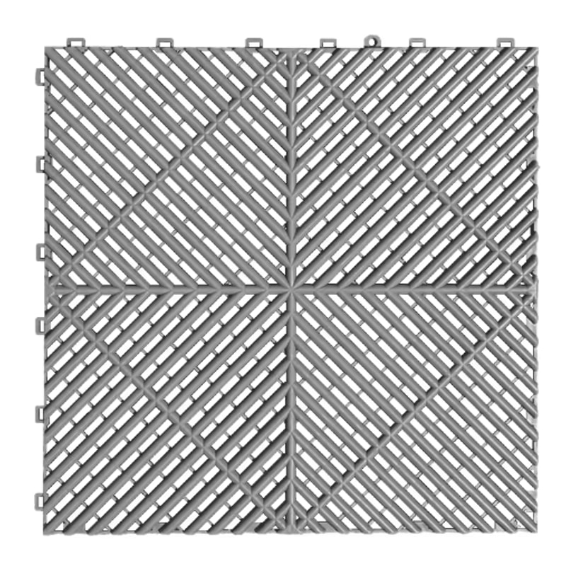Interlocking Garage Floor Tiles Vented Modular Flooring For Outdoor Events 10