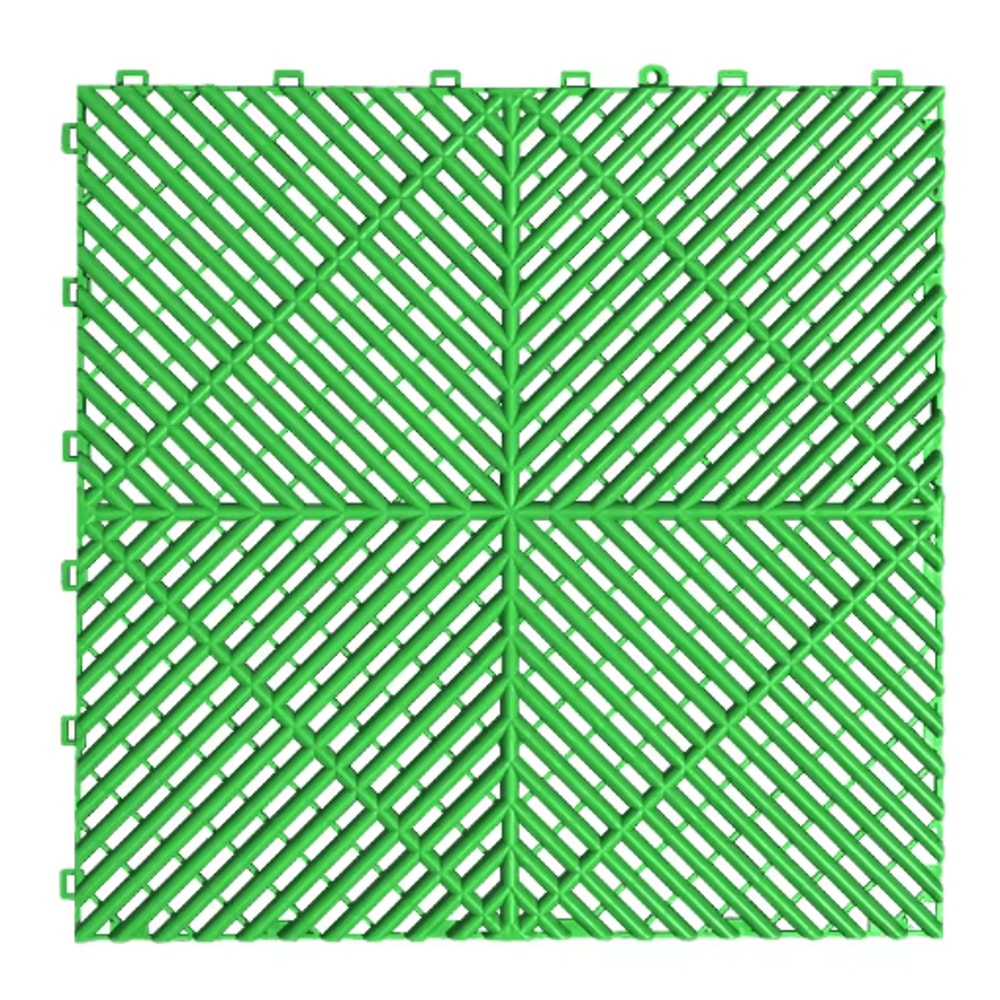 Interlocking Garage Floor Tiles Vented Modular Flooring For Outdoor Events 9