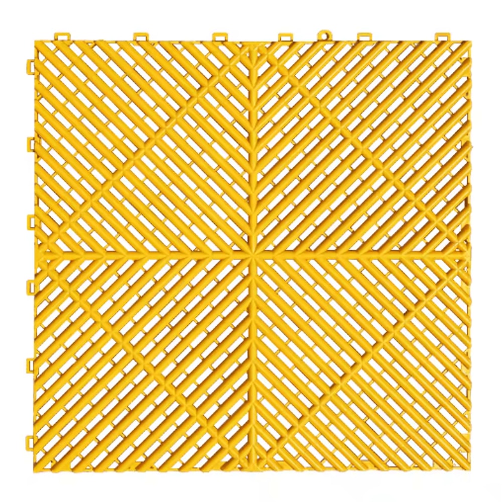Interlocking Garage Floor Tiles Vented Modular Flooring For Outdoor Events 12