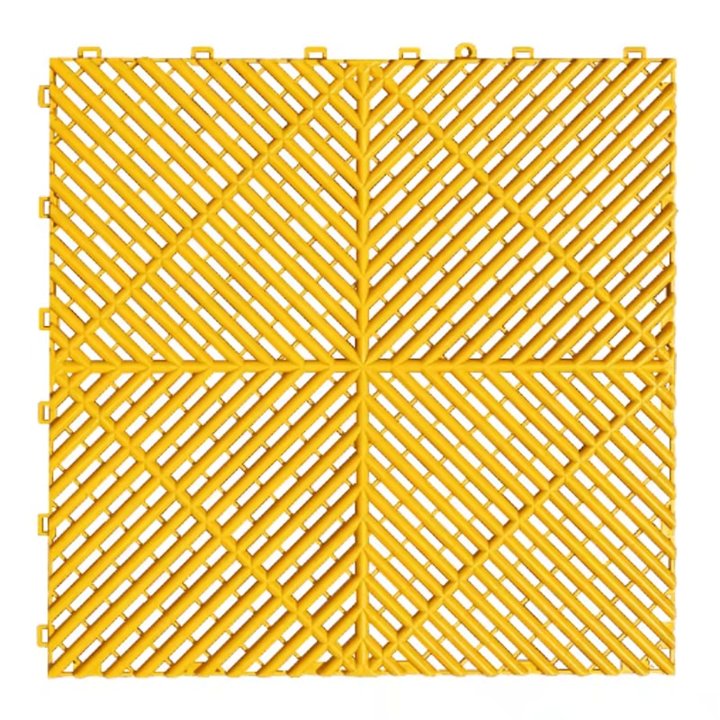Interlocking Garage Floor Tiles Vented Modular Flooring For Outdoor Events 12