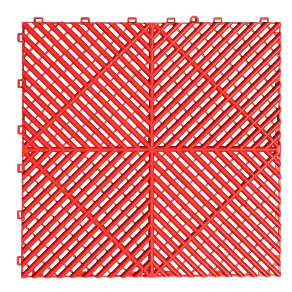 Interlocking Garage Floor Tiles Vented Modular Flooring For Outdoor Events 13