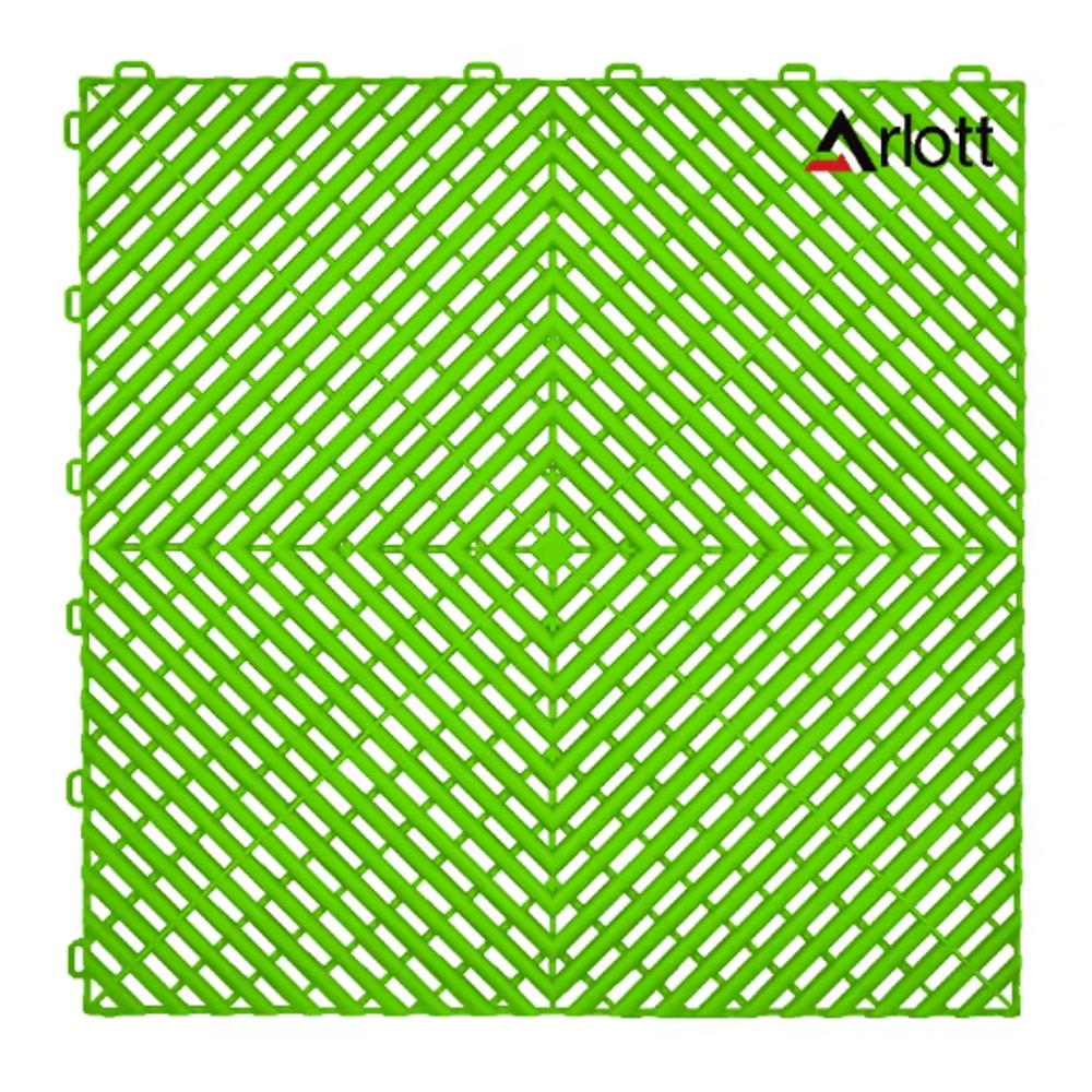 40by40 Interlocking Garage Floor Tiles Modular Drainage Car Wash Flooring 5