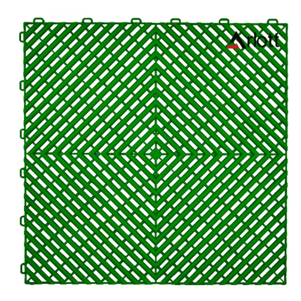 40by40 Interlocking Garage Floor Tiles Modular Drainage Car Wash Flooring 8