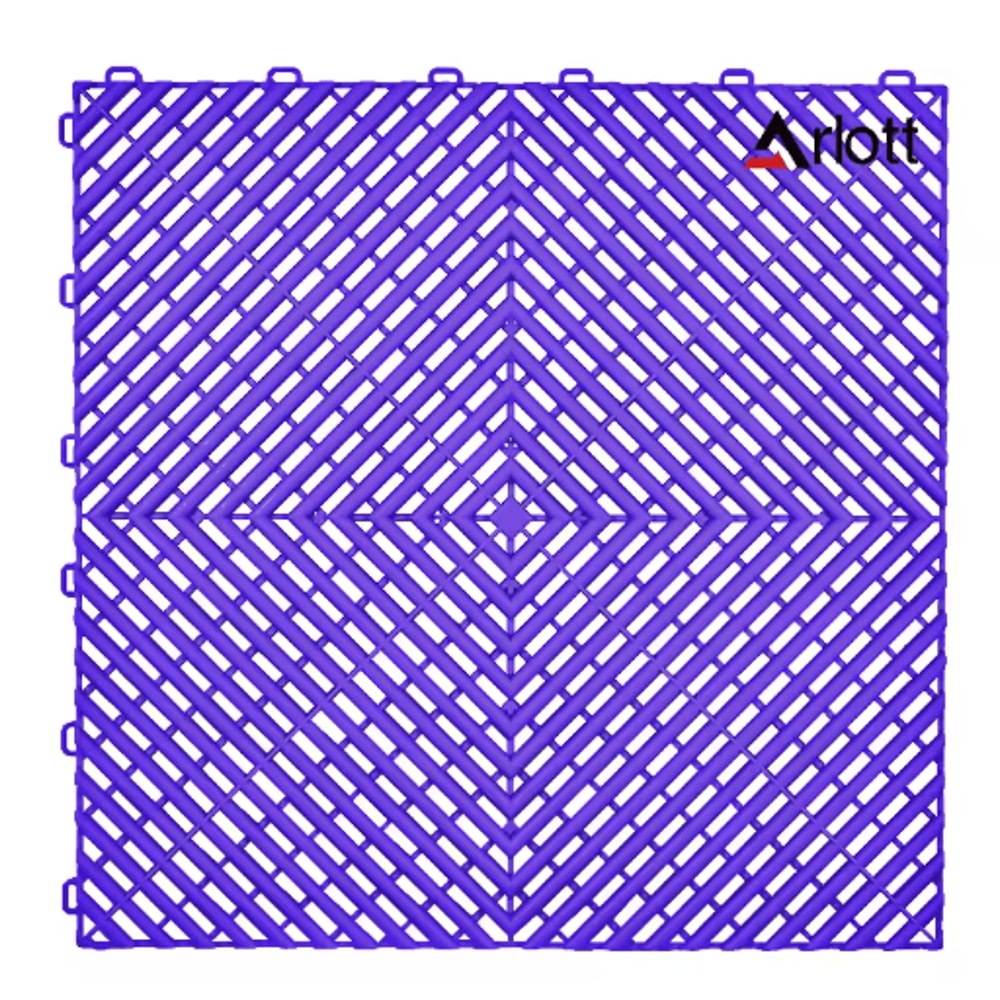 40by40 Interlocking Garage Floor Tiles Modular Drainage Car Wash Flooring 10