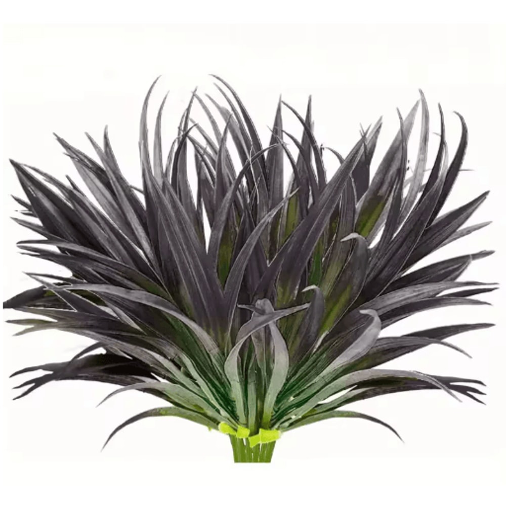 UV Resistant Artificial Plants Set Outdoor Tropical Tall Grass Shrubs Decor 8