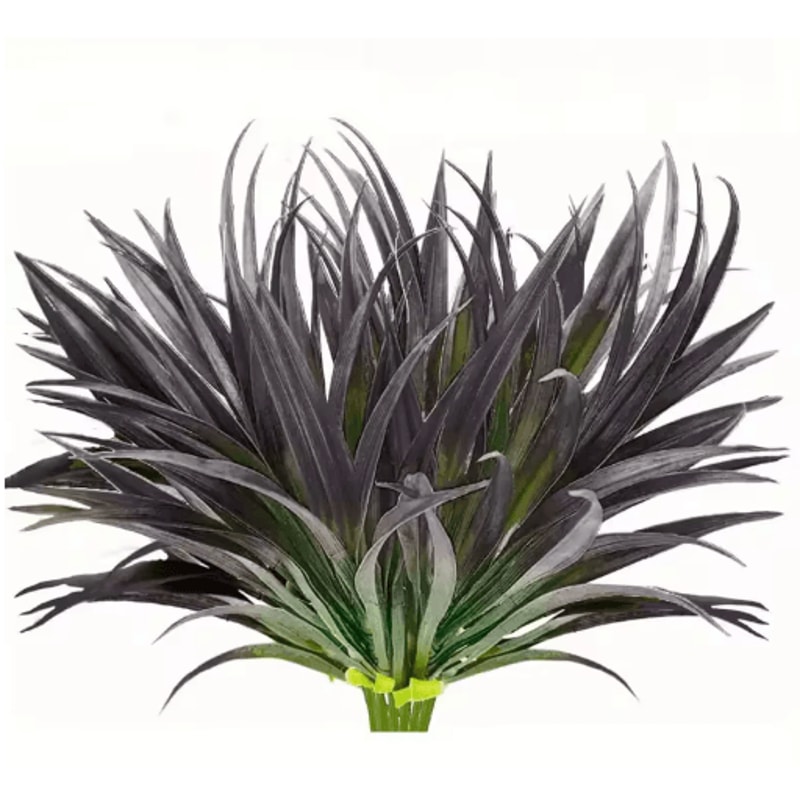 UV Resistant Artificial Plants Set Outdoor Tropical Tall Grass Shrubs Decor 8