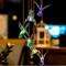 Solar LED Hummingbird Wind Chimes Color Changing Garden Decor Lights 3