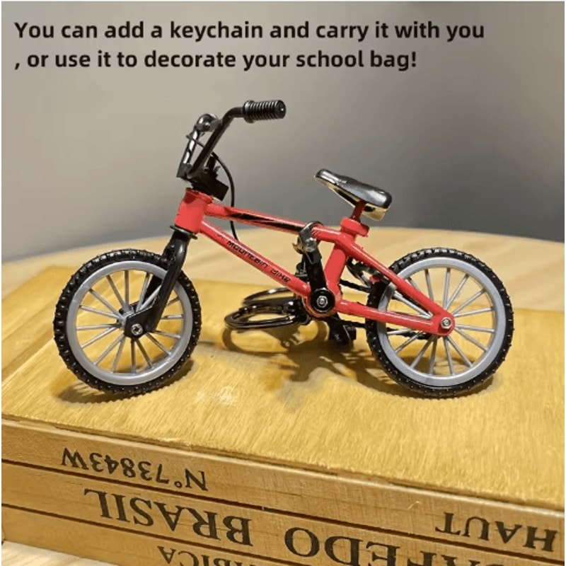 Scale Miniature Bicycle Model Metal Alloy Decorative Display Piece 7
