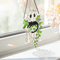 Cute Halloween Ghost Suncatcher Acrylic Window Hanging Decor With Black Cat 1