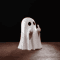 Funny Middle Finger Ghost Figurine Cute Halloween Tabletop Decor 5